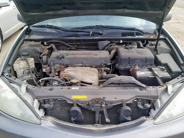 4T1BE32KX4U899230 - 2004 TOYOTA CAMRY LE GRAY photo 7