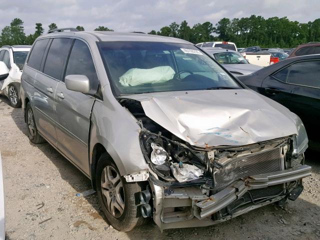 5FNRL38757B037445 - 2007 HONDA ODYSSEY EX ნაცრისფერი ფოტო 1