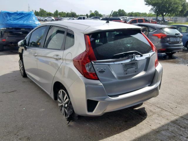 3HGGK5H85FM731692 - 2015 HONDA FIT EX GRAY photo 3