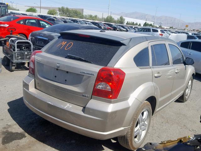 1B3HB48A29D150684 - 2009 DODGE CALIBER SX TAN photo 4