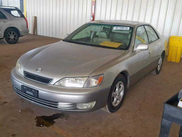 JT8BF22G5V0021235 - 1997 LEXUS ES 300 TAN photo 2