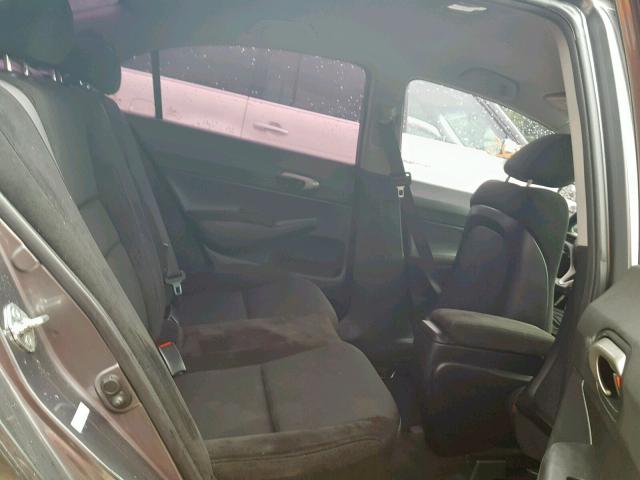 2HGFA16689H329113 - 2009 HONDA CIVIC LX-S Boz foto 6