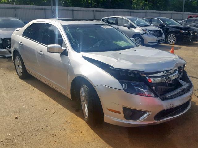 3FAHP0JA3BR136704 - 2011 FORD FUSION SEL SILVER photo 1