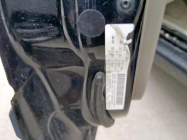 1J8HH48K96C349523 - 2006 JEEP COMMANDER 黑色 照片 10