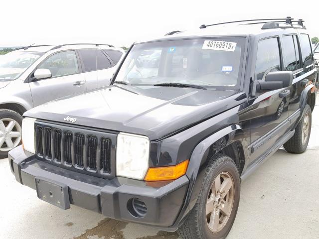 1J8HH48K96C349523 - 2006 JEEP COMMANDER 黑色 照片 2