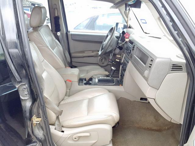 1J8HH48K96C349523 - 2006 JEEP COMMANDER 黑色 照片 5