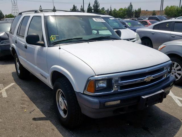 1GNDT13W7S2236397 - 1995 CHEVROLET BLAZER WHITE photo 1