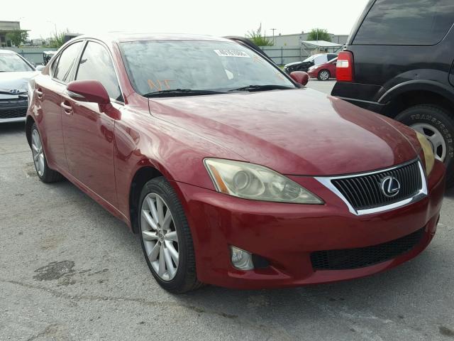 JTHCK262095030691 - 2009 LEXUS IS 250 RED photo 1