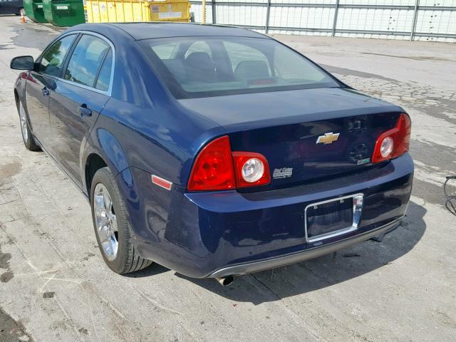 1G1ZC5E07AF307872 - 2010 CHEVROLET MALIBU 1LT 蓝色 照片 3