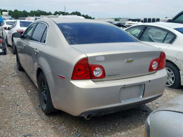 1G1ZC5EB2AF194284 - 2010 CHEVROLET MALIBU 1LT 金色 照片 3
