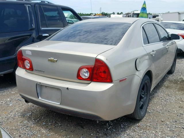 1G1ZC5EB2AF194284 - 2010 CHEVROLET MALIBU 1LT 金色 照片 4