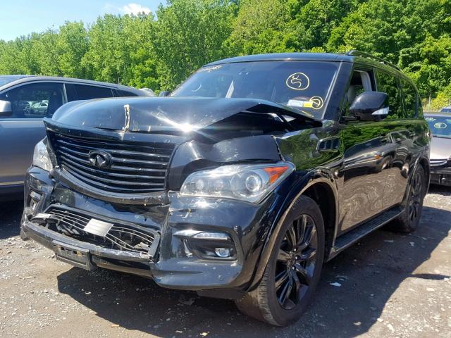 JN8AZ2NC1C9315659 - 2012 INFINITI QX56 BLACK photo 2