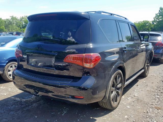 JN8AZ2NC1C9315659 - 2012 INFINITI QX56 BLACK photo 4