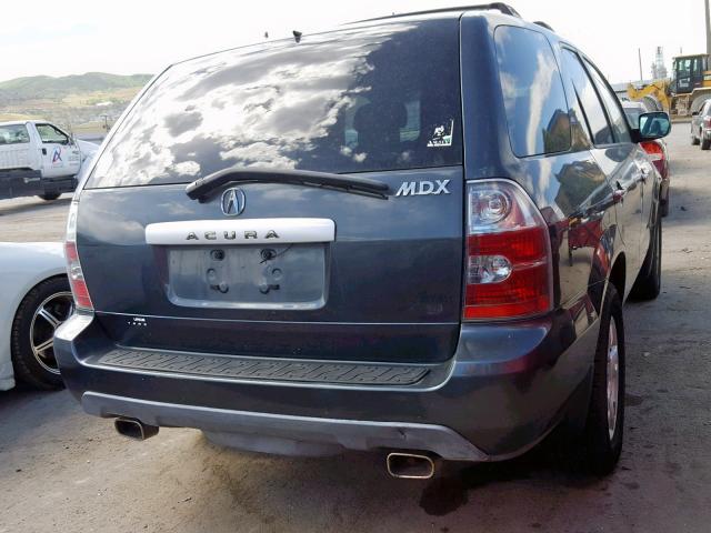 2HNYD18645H511441 - 2005 ACURA MDX TOURIN GRAY photo 4