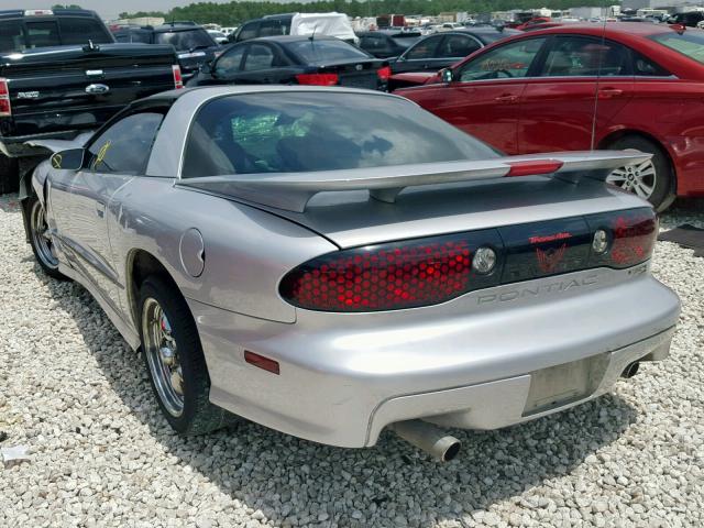 2G2FV22G122150917 - 2002 PONTIAC FIREBIRD F SILVER photo 3