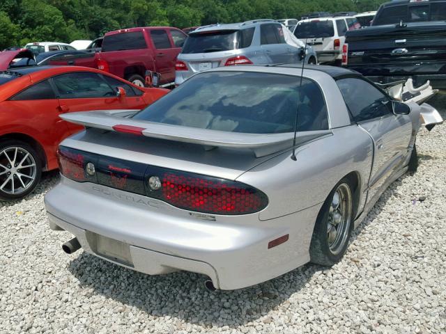 2G2FV22G122150917 - 2002 PONTIAC FIREBIRD F SILVER photo 4