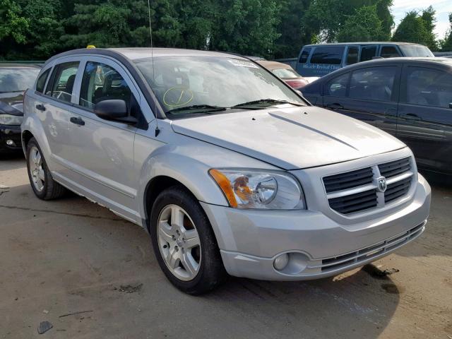 1B3HB48B27D324761 - 2007 DODGE CALIBER SX SILVER photo 1