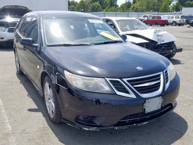 YS3FB59YX81120879 - 2008 SAAB 9-3 2.0T BLACK photo 1