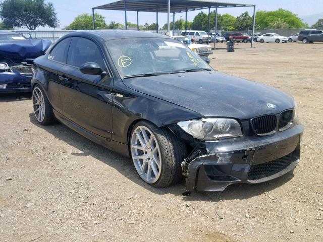 WBAUC73508VF23137 - 2008 BMW 135 I BLACK photo 1