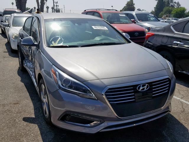 KMHE54L2XHA063992 - 2017 HYUNDAI SONATA PLU GRAY photo 1