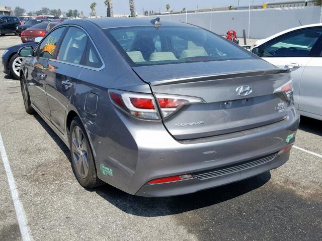 KMHE54L2XHA063992 - 2017 HYUNDAI SONATA PLU GRAY photo 3