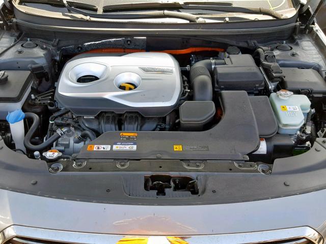 KMHE54L2XHA063992 - 2017 HYUNDAI SONATA PLU GRAY photo 7