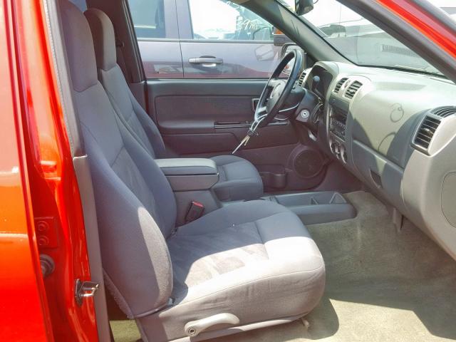 1GCDS136548200056 - 2004 CHEVROLET COLORADO RED photo 5