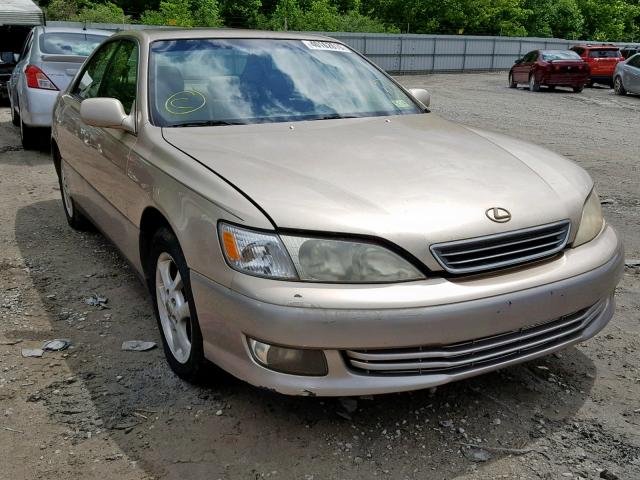 JT8BF28G6Y0244153 - 2000 LEXUS ES 300 BEIGE photo 1