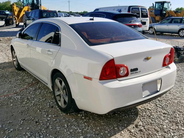 1G1ZC5E1XBF313160 - 2011 CHEVROLET MALIBU 1LT თეთრი ფოტო 3