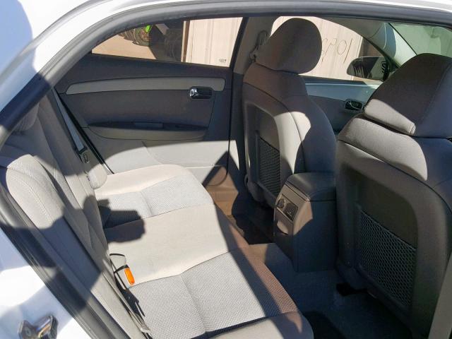 1G1ZC5E1XBF313160 - 2011 CHEVROLET MALIBU 1LT თეთრი ფოტო 6