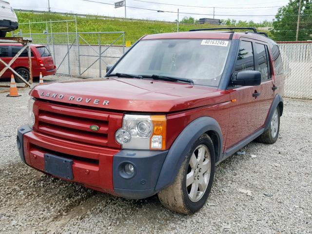 SALAG25426A380946 - 2006 LAND ROVER LR3 HSE RED photo 2