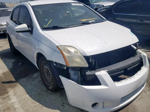 3N1AB61E18L653160 - 2008 NISSAN SENTRA 2.0 WHITE photo 1