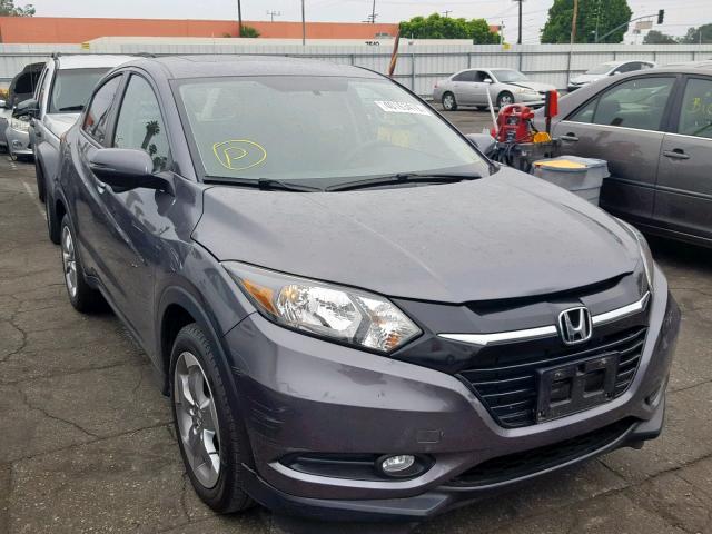 3CZRU5H58HM716592 - 2017 HONDA HR-V EX GRAY photo 1