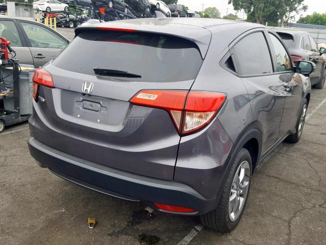 3CZRU5H58HM716592 - 2017 HONDA HR-V EX GRAY photo 4