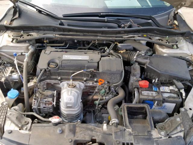 1HGCR2F87FA210384 - 2015 HONDA ACCORD EXL TAN photo 7