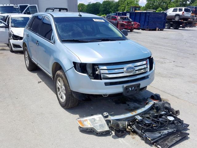 2FMDK36C58BA03769 - 2008 FORD EDGE SE BLUE photo 1