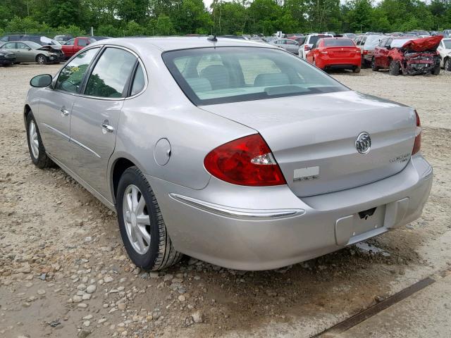 2G4WD582X61207053 - 2006 BUICK LACROSSE C SILVER photo 3