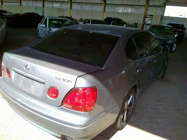 JT8BD69S320163926 - 2002 LEXUS GS 300 GRAY photo 4