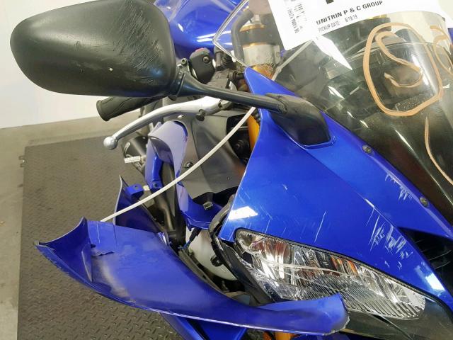 JYARJ12Y56A000152 - 2006 YAMAHA YZFR6 C BLUE photo 19