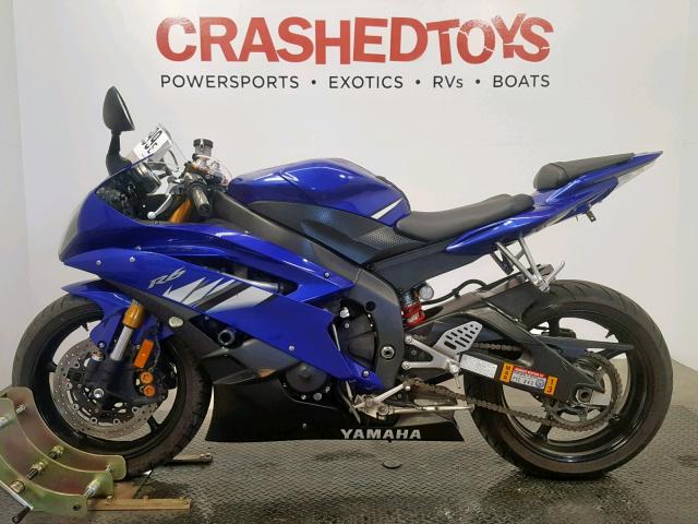 JYARJ12Y56A000152 - 2006 YAMAHA YZFR6 C BLUE photo 3