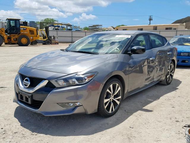 1N4AA6AP0HC372549 - 2017 NISSAN MAXIMA 3.5 GRAY photo 2