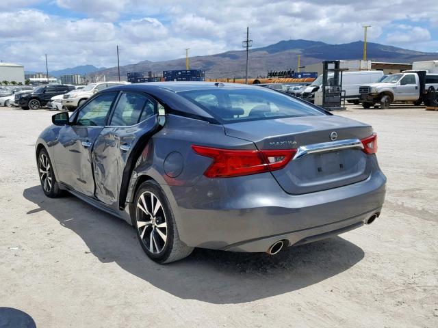 1N4AA6AP0HC372549 - 2017 NISSAN MAXIMA 3.5 GRAY photo 3