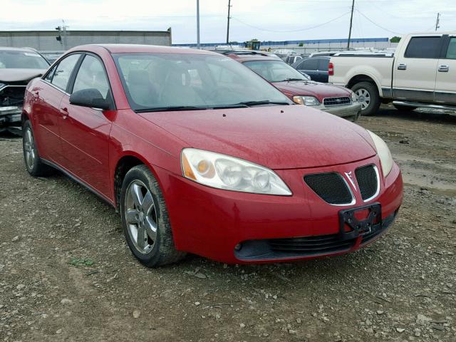 1G2ZH558464136035 - 2006 PONTIAC G6 GT RED photo 1