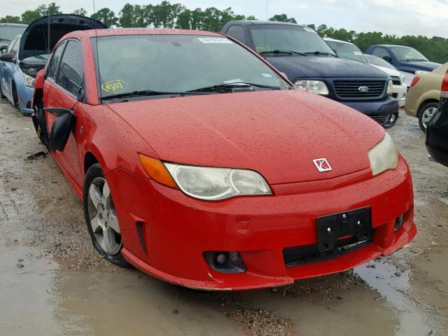 1G8AW18B57Z147784 - 2007 SATURN ION LEVEL RED photo 1