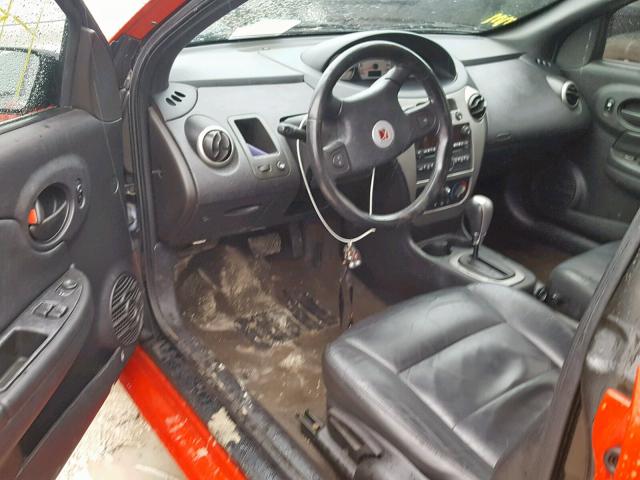 1G8AW18B57Z147784 - 2007 SATURN ION LEVEL RED photo 9