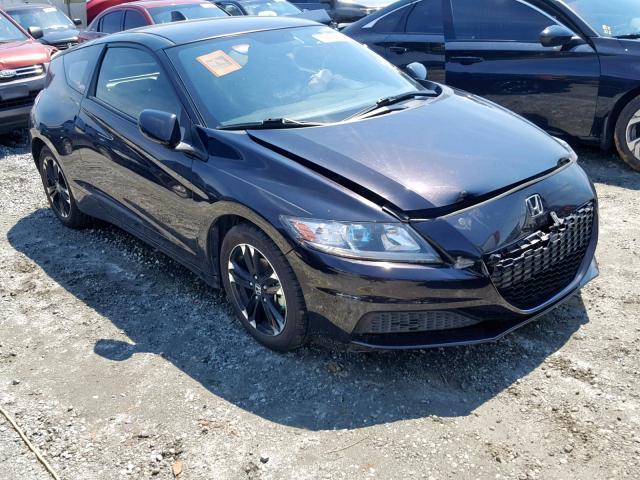 JHMZF1D45FS001780 - 2015 HONDA CR-Z BLACK photo 1