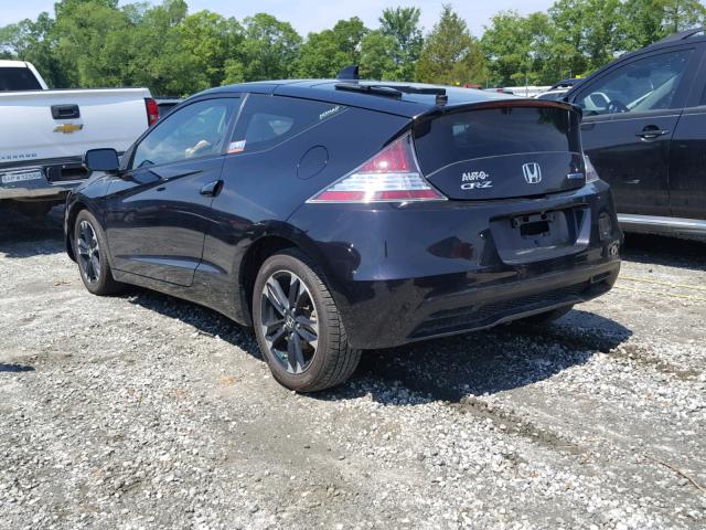 JHMZF1D45FS001780 - 2015 HONDA CR-Z BLACK photo 3