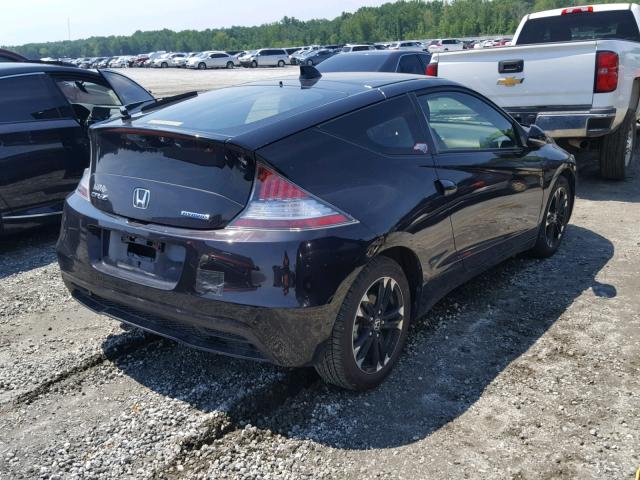 JHMZF1D45FS001780 - 2015 HONDA CR-Z BLACK photo 4