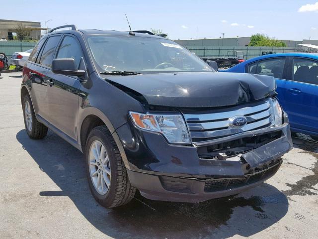 2FMDK36CX8BB42912 - 2008 FORD EDGE SE BLACK photo 1