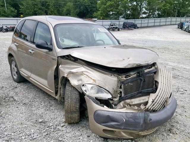 3C8FY68B62T286159 - 2002 CHRYSLER PT CRUISER GOLD photo 1